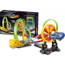 ramiz Autópálya - Barkács, Műanyag, Többszínű (ZKT.D663-604) autópálya és játékautó