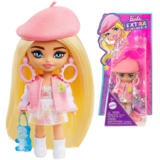 ramiz Barbie Extra Mini Minis baba, 9cm, rózsaszín baba