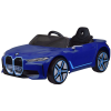 ramiz BMW i4 elektromos autó gyerekeknek - kék