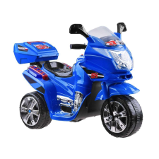 ramiz Elektromos Motorkerékpár, újratölthető akkumulátorral LED lámpákkal, 6V, kék elektromos járgány