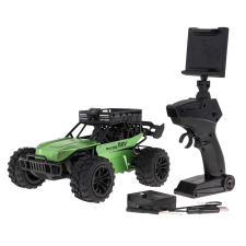 ramiz FPV távirányítós terepjáró kamerával - Zöld autópálya és játékautó