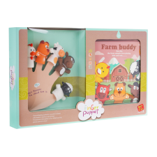 ramiz Gumi farm bábkészlet + könyv (ZDZ.TL-56) kreatív és készségfejlesztő