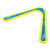 Ramiz.hu Repülő boomerang játék sárga-kék színben