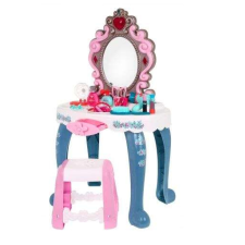 ramiz Interaktív fésülködőasztal tükörrel és kis székkel szépségszalon