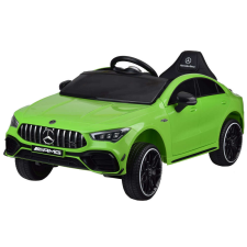 ramiz Mercedes AMG CLA 45s akkumulátoros gyerekautó - zöld elektromos járgány