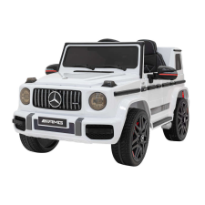 ramiz Mercedes AMG G63 gyerekeknek fehér színben elektromos járgány