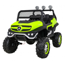 ramiz Mercedes Benz Unimog Elektromos autó - Zöld elektromos járgány