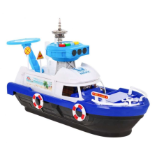 ramiz Nagyméretű összecsukható rendőr játékhajó csúszdával távirányítós modell