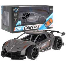 ramiz Pull Back versenyautó - Szürke (ZAU.KLX600-319) autópálya és játékautó