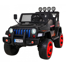 ramiz Raptor Drifter 4x4 Flames Elektromos autó - Fekete/Piros (PA.S2388.POM) elektromos járgány