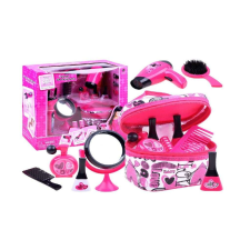 ramiz Rózsaszín kozmetikai szett sminktáskával, tartozékokkal szépségszalon