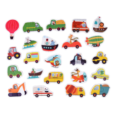 ramiz Színes gyerek puzzle - 23 jármű puzzle, kirakós