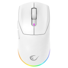 RAMPAGE Prote M5 Wired/Wireless Gaming Mouse White egér
