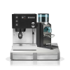Rancilio Silvia &amp; Rocky Barista Szett (Silvia V6 E Black, Rocky SD Black, BS50 Alap)