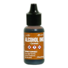 Ranger Alkoholos tinta Caramel Tim Holtz Alcohol Ink (14 ml) bélyegző