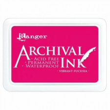 Ranger Bélyegzőpárna , Ranger Archival Ink / Vibrant fuchsia - (1 db) bélyegző