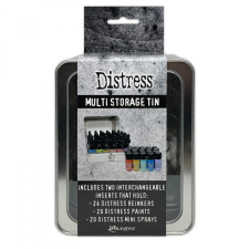 Ranger Tároló / Rendszerező - Distress Multi Storage Tin (1 db) akrilfesték