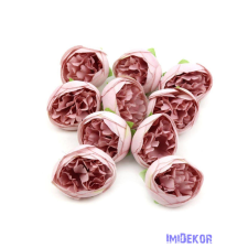  Ranunculus selyemvirág fej 5 cm - Fakult Rózsaszín dekorációs kellék
