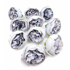  Ranunculus selyemvirág fej 5 cm - Világos Lila dekoráció