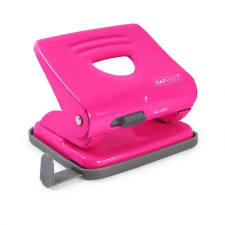 RAPESCO Lyukasztó, kétlyukú, 25 lap, fém, RAPESCO "825", pink lyukasztó