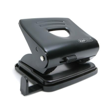  RAPESCO Lyukasztó, kétlyukú, 25 lap, fém, RAPESCO "825", fekete lyukasztó