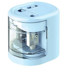 RAPESCO "PS12-USB" hegyező, kétlyukú, asztali, világoskék (IR1447) hegyező