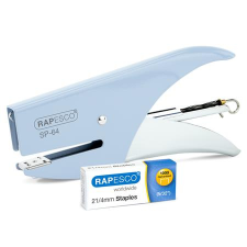 RAPESCO Tűzőgép, kézi, 21/4, 12 lap, RAPESCO SP-64, kék (IR1376) tűzőgép
