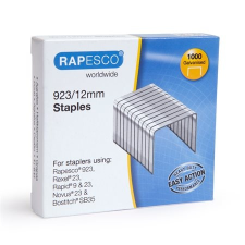 RAPESCO Tűzőkapocs, 923/12, erős, gemkapocs, tűzőkapocs