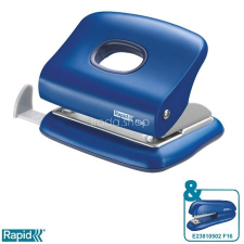Rapid Lyukasztó, kétlyukú, 20 lap, RAPID &quot;FC20&quot;, vízkék lyukasztó