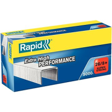 Rapid Super Strong 26/8+ - 5000 db-os csomagban gemkapocs, tűzőkapocs
