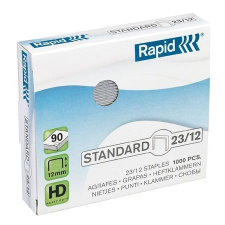 Rapid Tűzőkapocs, 23/12, horganyzott, RAPID "Standard" gemkapocs, tűzőkapocs