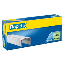 RAPID Tűzőkapocs, 26/6, horganyzott, RAPID "Standard" gemkapocs, tűzőkapocs