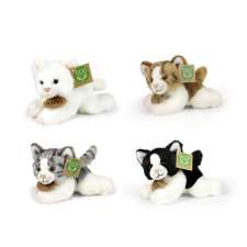 Rappa Original Macska plüss 17 cm fekvő 4 típus plüssfigura