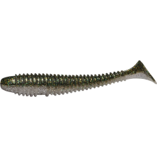 Rapture Ribbed Swing Shad 4cm smoke green 14db plasztik csali csali