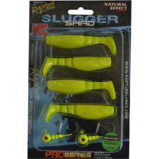  Rapture Slugger Shad Set 75 Neon Yellow 4+2db/csg, műcsali szett csali