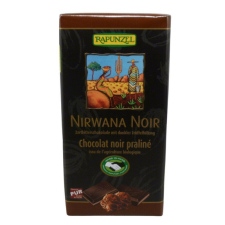 Rapunzel bio nirwana noir keserűcsoki 100 g csokoládé és édesség