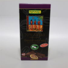 Rapunzel Rapunzel bio keserűcsokoládé 70% 80 g csokoládé és édesség