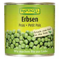 Rapunzel Zöldborsó lében BIO 340g reform élelmiszer