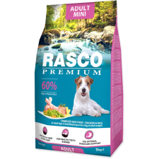 Rasco Granule Premium Adult Mini kuře s rýží 3 kg kutyaeledel