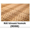 Rattan Polirattan virágtartó láda 35x35x60 cm növénytartó kaspó két tónusú homok