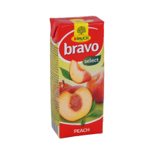 RAUCH Bravo Őszibarack 0,2l TETRA üdítő, ásványviz, gyümölcslé