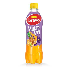 Rauch Gyümölcsital, 12%, 0,5 l, RAUCH "Bravo", multivitamin üdítő, ásványviz, gyümölcslé