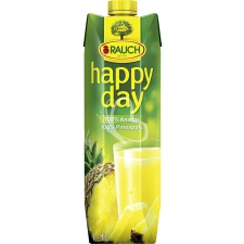 Rauch Gyümölcslé, 100%, 1 l, RAUCH &quot;Happy day&quot;, ananász üdítő, ásványviz, gyümölcslé