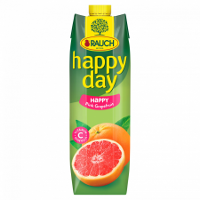 Rauch Happy Day pink grapefruit ital C-vitaminnal 1 l üdítő, ásványviz, gyümölcslé
