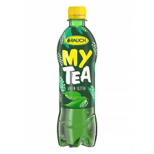 Rauch Üdítőital, szénsavmentes, 0,5l, RAUCH "Mytea", zöld tea citrommal üdítő, ásványviz, gyümölcslé