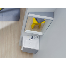 Ravak 10° fürdőszobai tükör 55, jobb, szürke fürdőszoba bútor