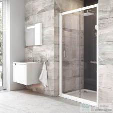 Ravak BLIX BLDP2-100 100 cm-es tolóajtó,Fehér+Transparent 0PVA0100Z1 kád, zuhanykabin
