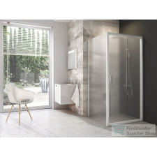 Ravak BLIX BLDP2+BLPS 110x80 cm-es tolóajtós zuhanykabin,Fehér+grape 0PVD0100ZGSET110BLPS80 kád, zuhanykabin