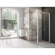 Ravak BLIX BLDP2+BLPS 110x90 cm-es tolóajtós zuhanykabin,Fehér+transparent 0PVD0100Z1SET110BLPS90 kád, zuhanykabin