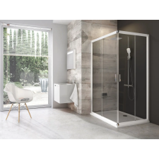 Ravak BLRV2K-110 fehér + Transparent kád, zuhanykabin